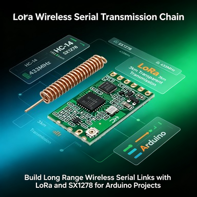 Lora Sx1278 - HC-14 433MHz LoRa Module SX1278, 3km