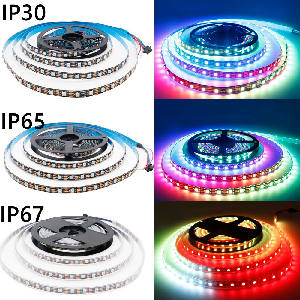 WS2811 WS2812B WS2813 WS2815 5 - Ws2812B Strip 5V 评论和价格