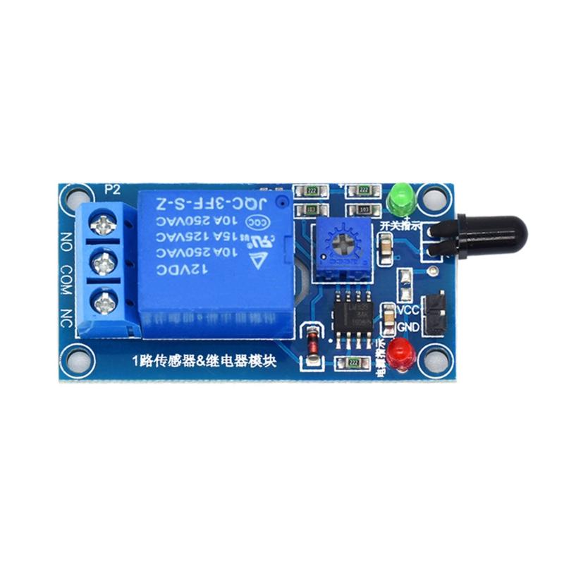 IR Infrared 1 Channel 5V 12V F - Relay Module 1 Channel 评论和价格