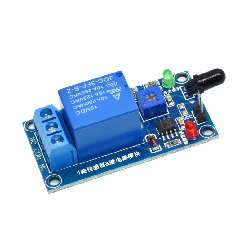 IR Infrared 1 Channel 5V 12V F - Relay Module 1 Channel 评论和价格