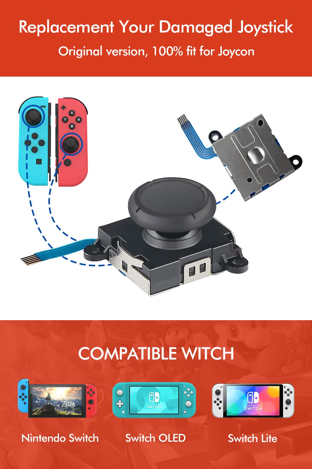 for Nintendo Switch NS Lite Jo - Joystick Module 评论和价格