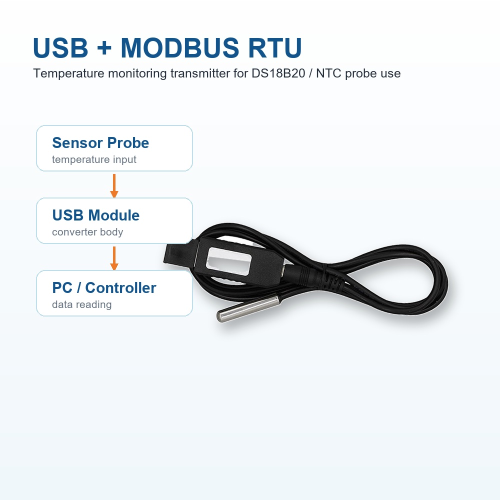 1PCS DL11B-MC USB Temperature  - Ds18B20 评论和价格