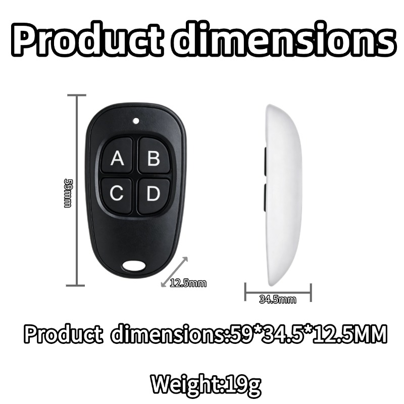 433MHz Universal Wireless Remo - Relay Module 4 Channel 评论和价格
