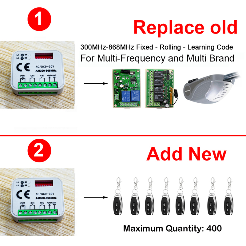 1-20pcs New Universal RX MULTI - Relay Module 1 Channel 评论和价格